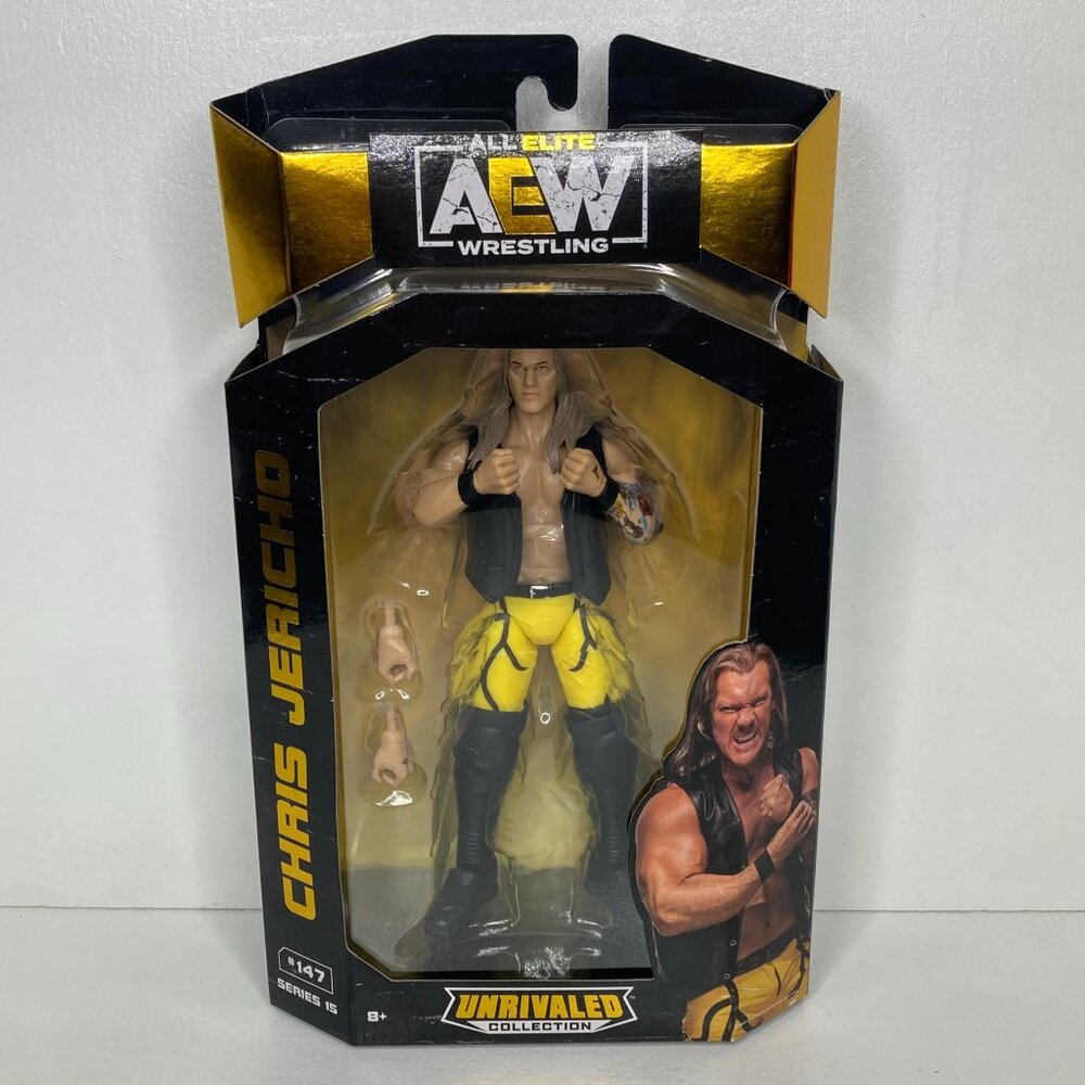 AEW Chris Jericho Figure All Elite Wrestling Unrivaled Collection Series 15 #147